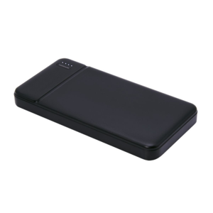 CRG 043, POWER BANK ESTOCOLMO. Batería auxiliar para smartphone, capacidad 10,000 mAh. Contiene 2 puertos USB, 1 tipo C y 1 micro USB. Incluye 4 leds indicadores de carga y cable micro USB.