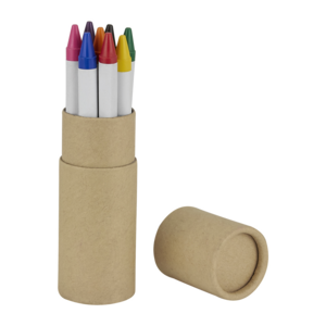 INF014, CRAYONES CANAIMA(Estuche de cartón con 8 crayones de varios colores.)