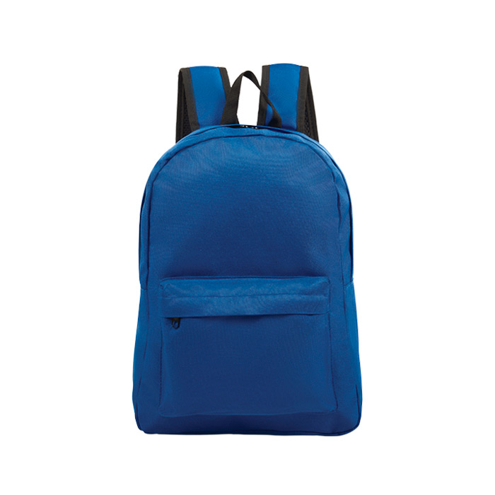 A2913, Mochila backpack de poliéster 210 impermeable con compartimento interno para laptop de 16 de pulgadas, compartimento frontal con cierre, asa superior y tirantes acolchados con correas ajustables.