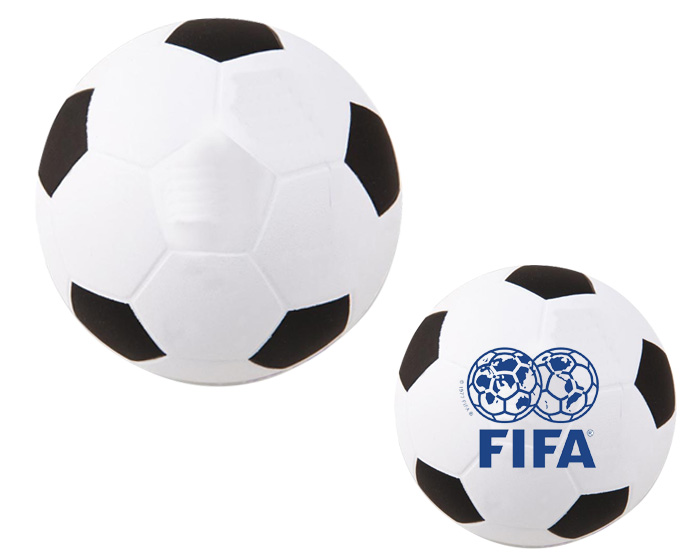 PU6, Figura de poliuretano en forma de balón de soccer.